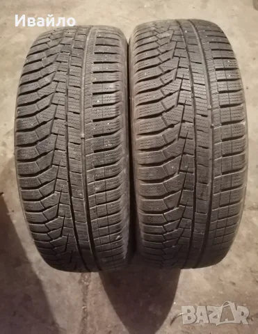 Продавам 2 броя зимни гуми 205.60.16 на 1 сезон дот 2022 Hankook 