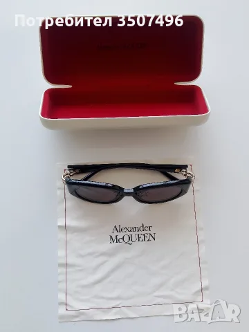 дамски, слънчеви очила Alexander McQueen , снимка 4 - Слънчеви и диоптрични очила - 56598654