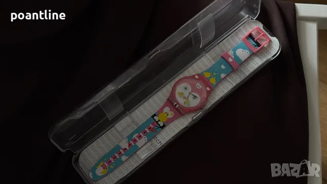 Часовник Swatch Choupinou, снимка 2 - Детски - 56652940
