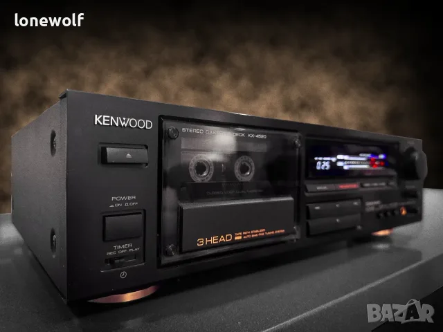Касетен дек Kenwood kx 4520, снимка 3 - Декове - 56669334