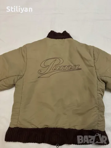 Дамско Винтидж Puma яке с подплата, снимка 4 - Якета - 56663204
