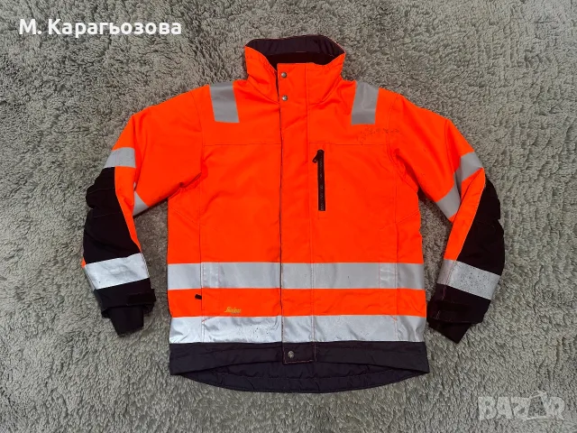 Зично яке Snickers AllroundWork High-Vis Jacket, Размер L, снимка 2 - Якета - 56638809