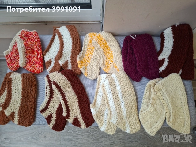 Продавам ръчно плетени търлъци