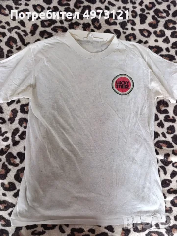 Lucky strike цигарени тениски 2х vintage