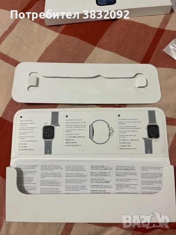 Apple watch series 9 (GPS).Бърза продажба!!!!Бартер за по нов модел с доплащане от моя страна!, снимка 5 - Смарт часовници - 56555903