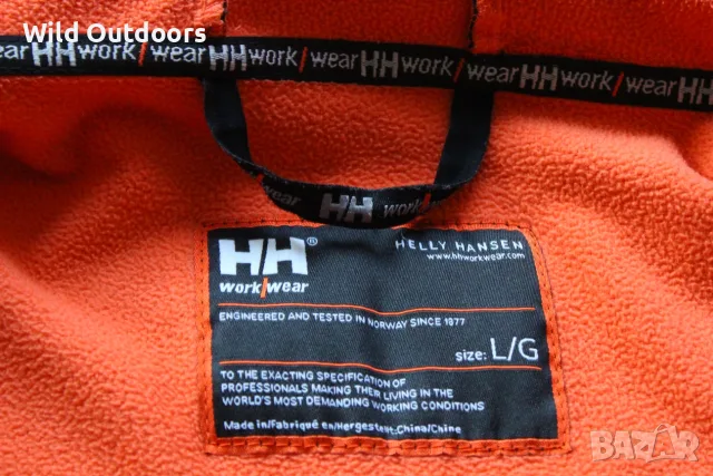 HELLY HANSEN - мъжко софтшел яке, размер L, снимка 5 - Спортни дрехи, екипи - 56584735