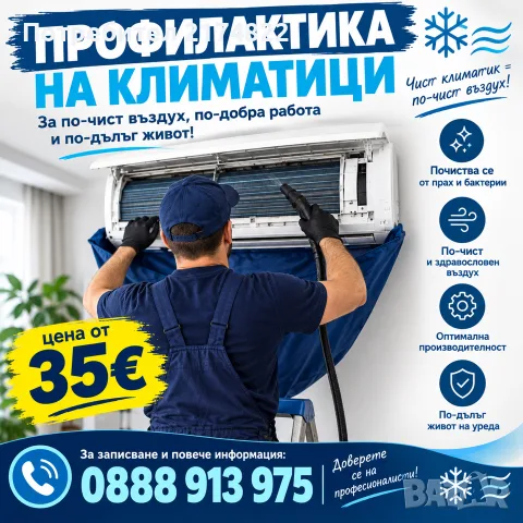 Профилактика на климатици 