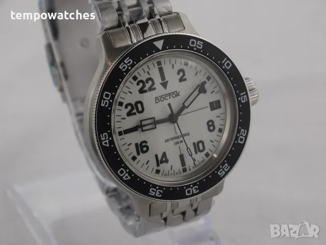 ВОСТОК АМФИБИЯ АВТОМАТИЧЕН-24 часа-FULL LUME ref: 72014Б , снимка 11 - Мъжки - 42691792