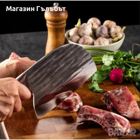 Професионален здрав кухненски масивен готварски инструмент за рязане на месо