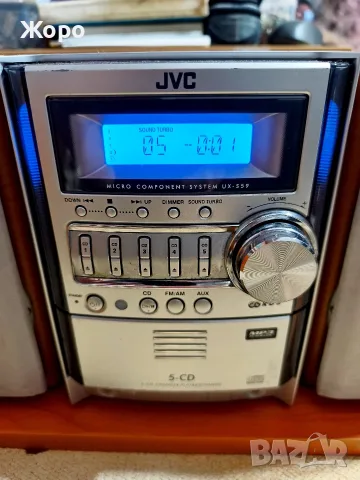 Micro component sustem JVC UX=S59, снимка 12 - Аудиосистеми - 56619884