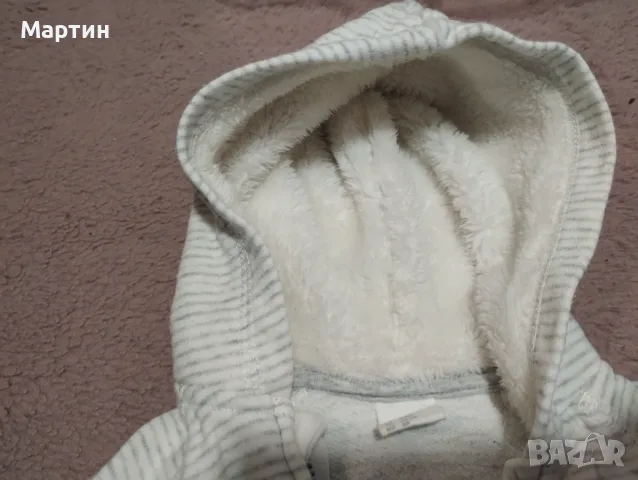 Суитчър , горнище за бебе 74 , снимка 2 - Бебешки блузки - 56709442