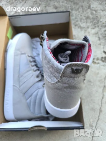 Нови кецове Supra Bandit Grey, оригинал, снимка 4 - Маратонки - 56660338