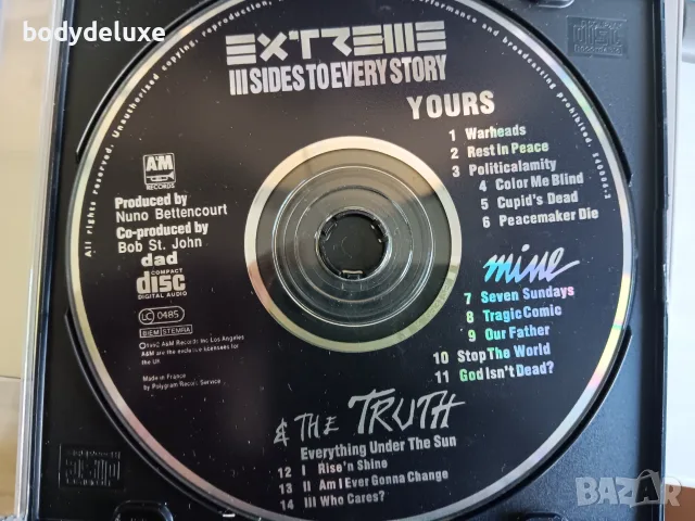 EXTREME аудио дискове, снимка 2 - CD дискове - 56595967