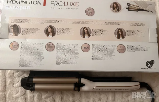Ретро преса за коса Remington , снимка 6 - Преси за коса - 56658869