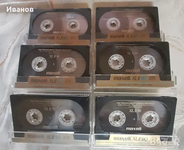 Аудио касети Maxell XLII - 90мин - хром, снимка 7 - Аудио касети - 55812035