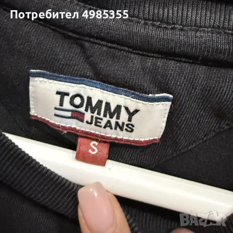 Дамска тениска Tommy Jeans, Tommy Hilfiger , снимка 2 - Тениски - 56593021