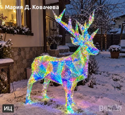 Декоративен светещ Елен 