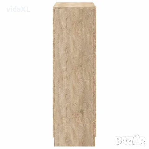 vidaXL Шкаф за обувки, 7 рафта, дъб, снимка 6 - Шкафове - 56146407