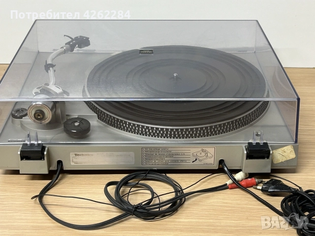 грамофон Technics-SL-220-отлично състояние, снимка 7 - Грамофони - 56687626