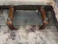 Стъклена холна масичка, снимка 1