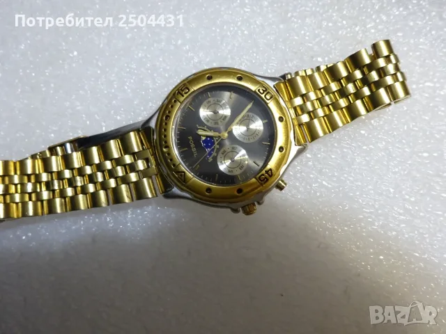 fossil moon phase vintage mens watch multifunction, снимка 11 - Мъжки - 56601850