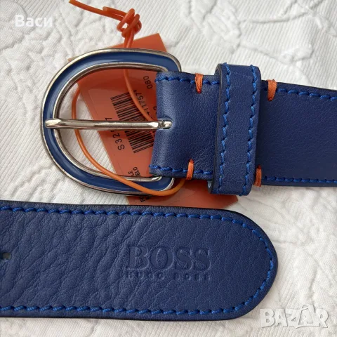 BOSS мъжки колан оригинал, снимка 6 - Колани - 56613586