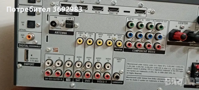 Сони AV ресийвър., снимка 9 - Ресийвъри, усилватели, смесителни пултове - 56665680