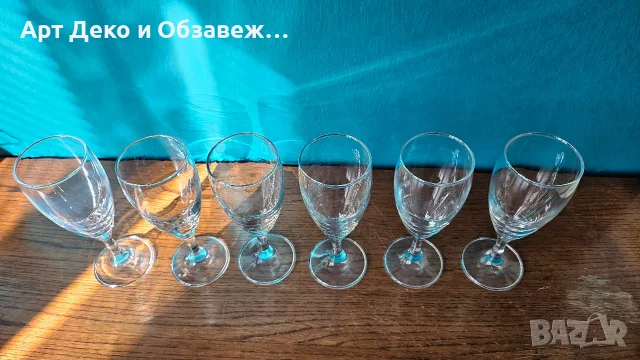 6 бр.чаши за бяло вино, снимка 3 - Чаши - 56626316