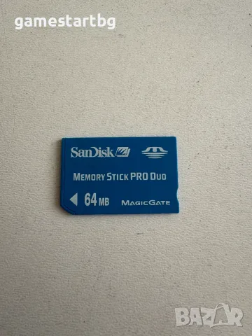 64MB SanDisk Memory Stick PRO Duo за PSP/телефон или камера