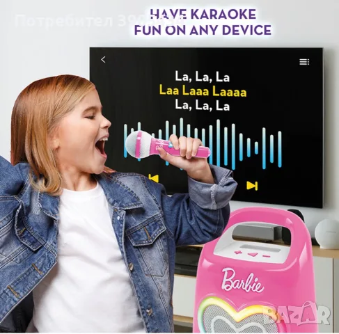 Тонколона с микрофон, снимка 3 - Bluetooth тонколони - 56727674