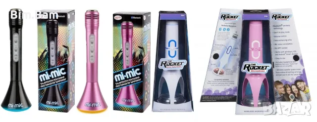 Микрофон Мі-Міс Black - Pink/ The Rocket Pink / The Rocket - 4 модела
