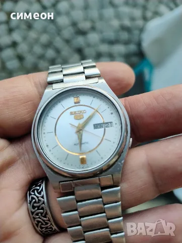 Часовник seiko 5, снимка 2 - Мъжки - 56637288