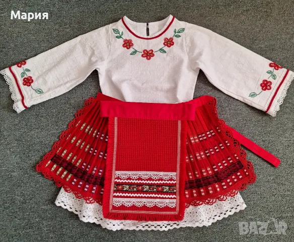 Народна носия  2-4 г - 35 €, снимка 9 - Детски комплекти - 56658142