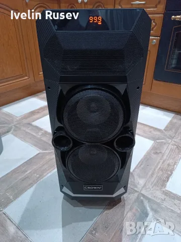 Караоке колона Crown, снимка 3 - Караоке - 56639077