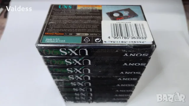 Аудио касети SONY UX-S90 position chrome type II /red guide block, снимка 2 - Аудио касети - 56613044