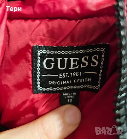 Детско зимно яке GUESS, снимка 6 - Детски якета и елеци - 56680358