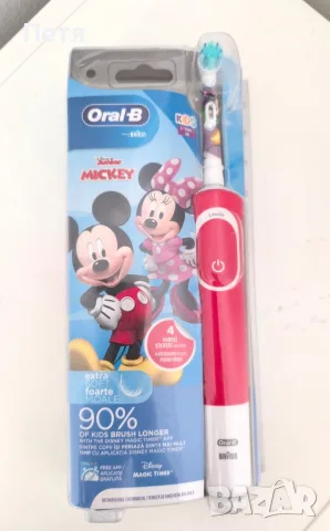 Детска ел. четка за зъби Oral-B D100 Vitality Mickey Mouse