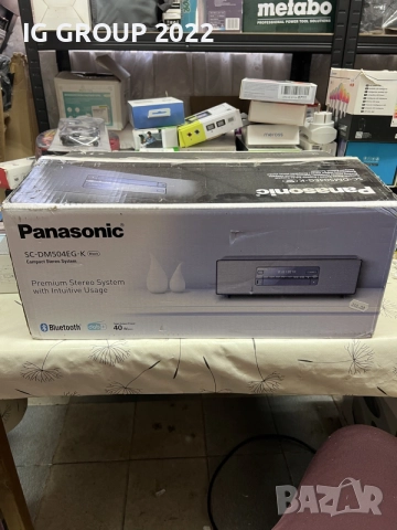 Panasonic SC-DM504 – CD, DAB+, Bluetooth, USB, дистанционно, снимка 8 - Аудиосистеми - 56685886