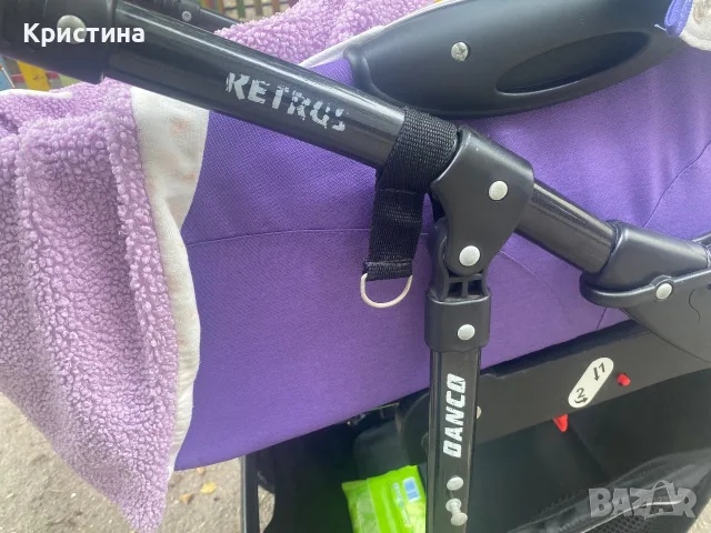  Бебешка количка 3в1 Danco - Retrus, снимка 12 - Детски колички - 56653630