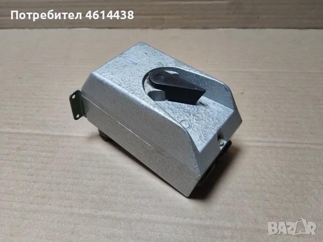 Стар Соц Немски Ел. Трифазен Защитен Прекъсвач За Моторна Защита. / РАБОТЕЩ! / НОМЕР 33.