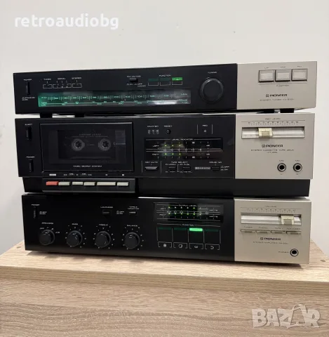 🔊Винтидж аудио сет PIONEER - Усилвател, дек, тунер🔉
