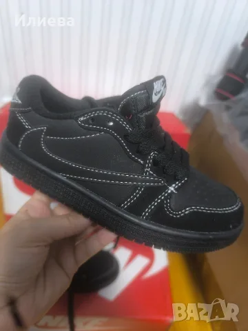 Nike Air Jordan 1 Low OG SP "Travis Scott Black Phantom, снимка 2 - Детски маратонки - 56592443
