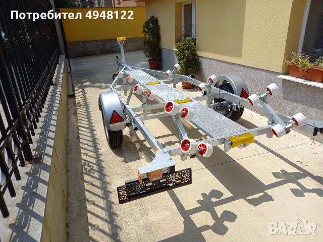 Колесар за лодка (Ремарке за лодка), снимка 3 - Ремаркета - 56635772