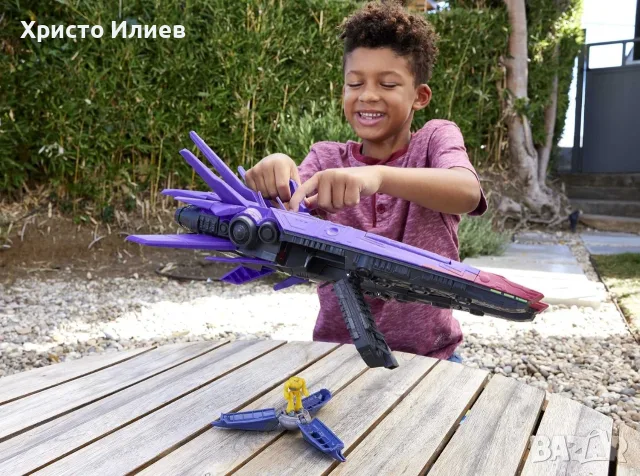  Боен кораб на Зург с оръжие и дрон Космически кораб Disney Pixar Кораб майка на Зург