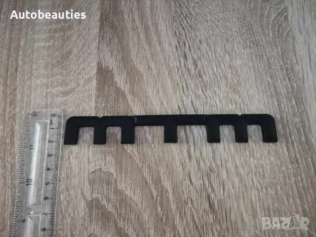 Ауди Audi MTM черни емблеми, снимка 3 - Аксесоари и консумативи - 56581345