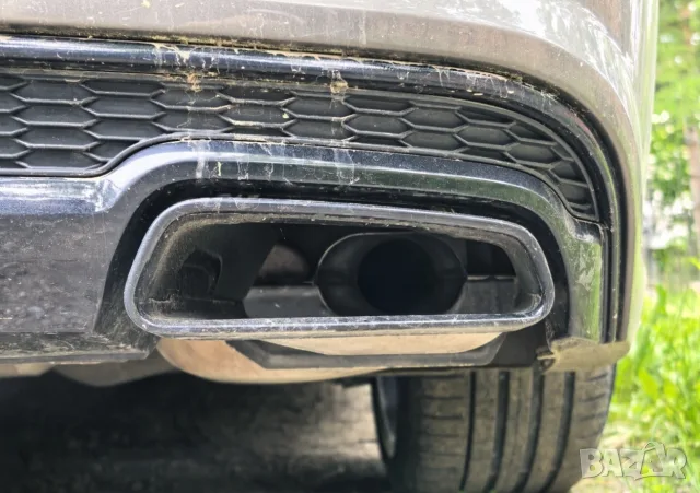 audi A6 C7 competition black oem накрайници 