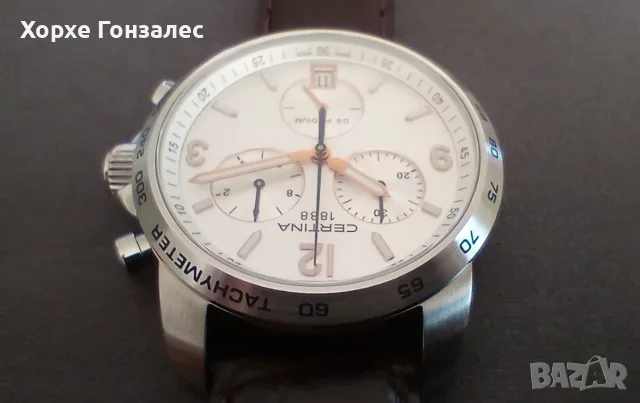 Certina DS Podium Chronograph, 40мм, снимка 4 - Мъжки - 56719120