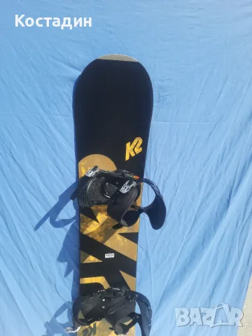 сноуборд  K2  с автомати  157Wсм. , снимка 2 - Зимни спортове - 56652225