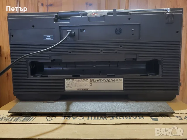 SHARP GF-5757HB радиокасетофон, снимка 6 - Радиокасетофони, транзистори - 56738326