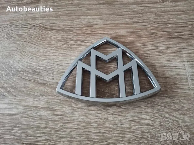Майбах Maybach сребриста задна емблема